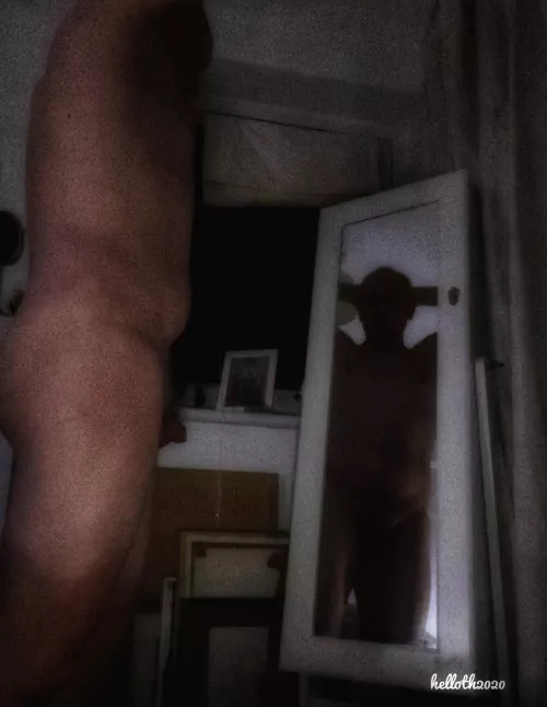 The mirror reveals the true reflection of one’s self