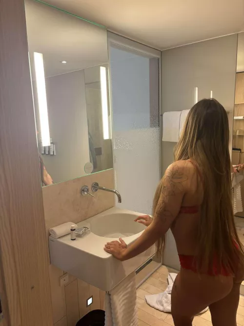 Vill du ta en dusch med mig baby😈🥰