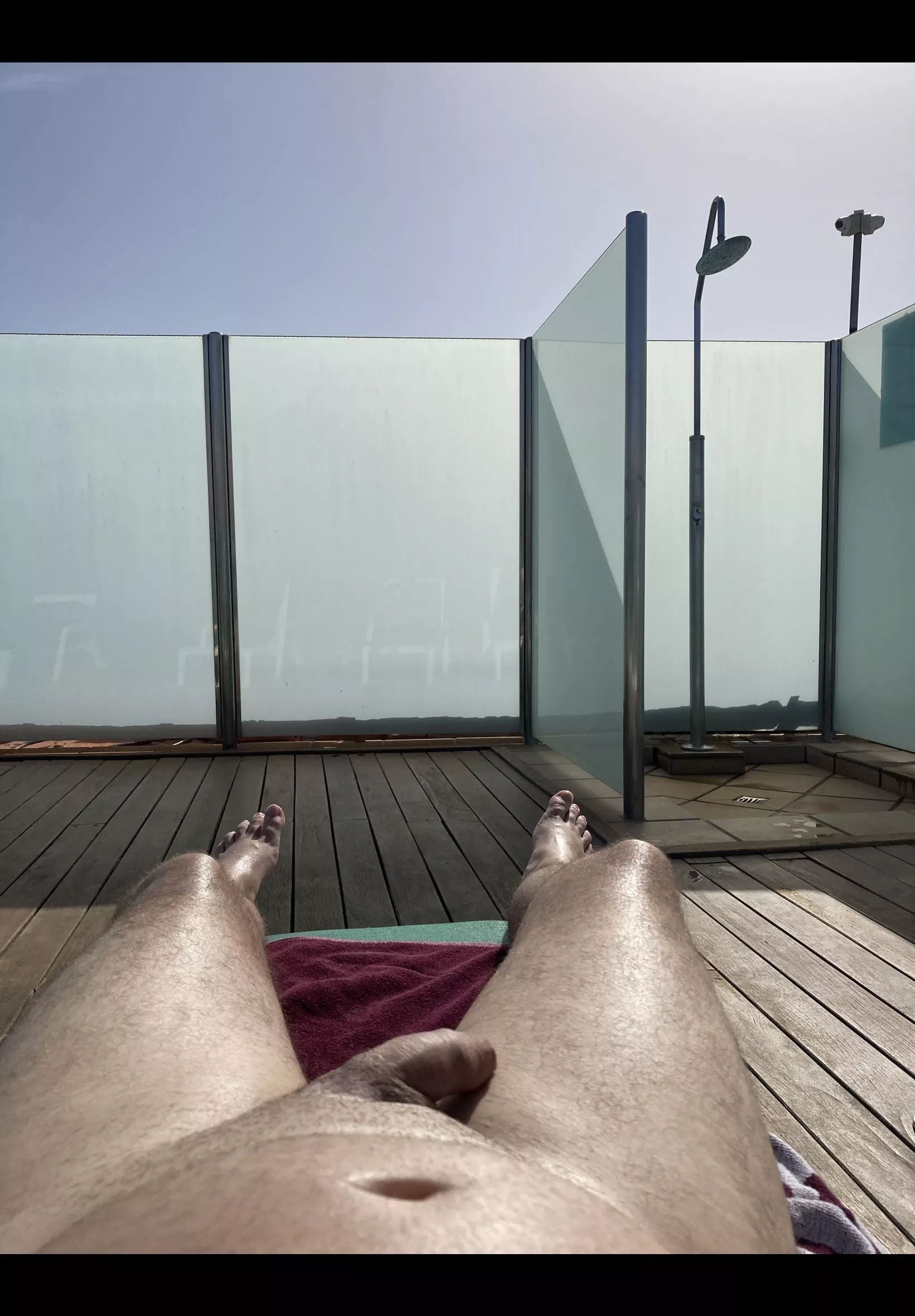 Would you take a shower here?