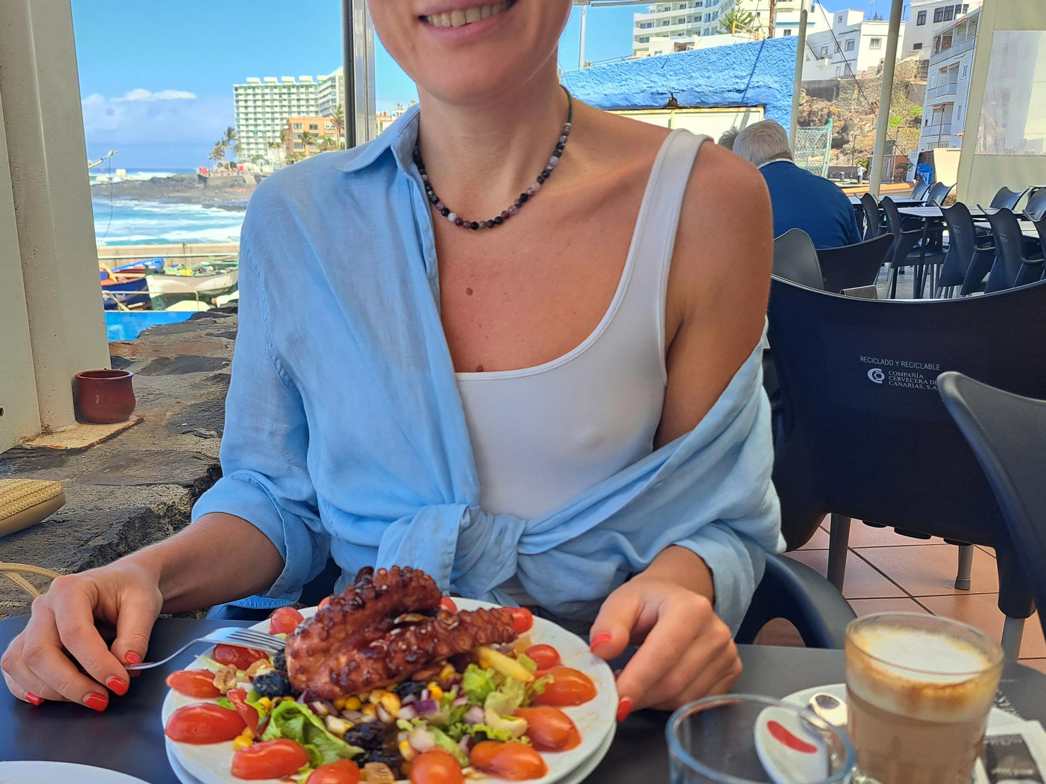 Yes, you can taste it from my plate