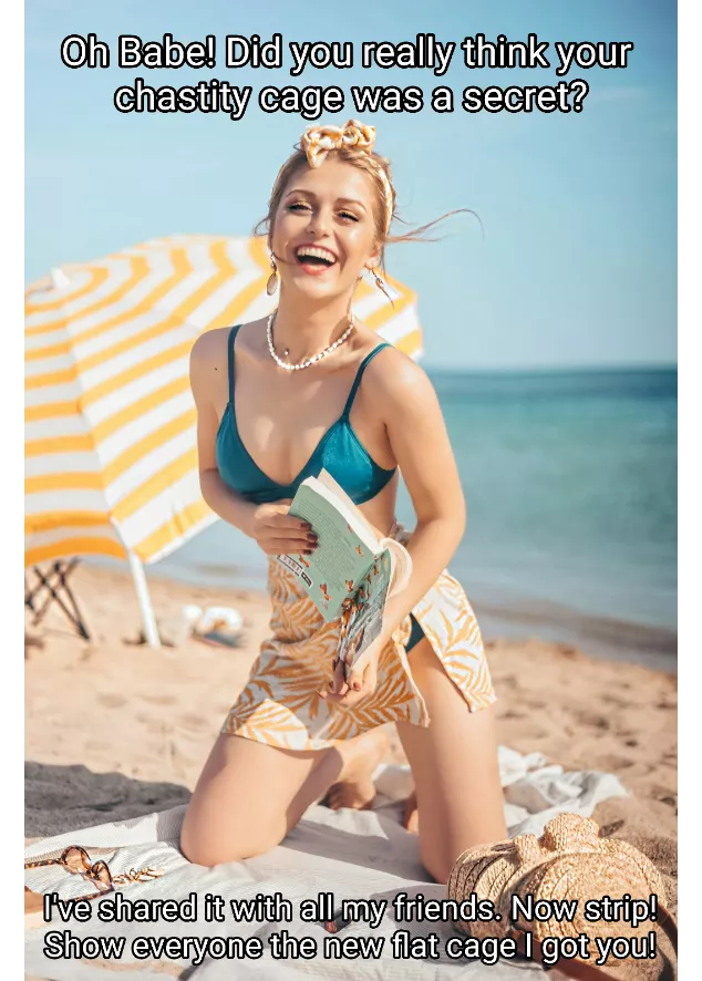 You know your cage got tight