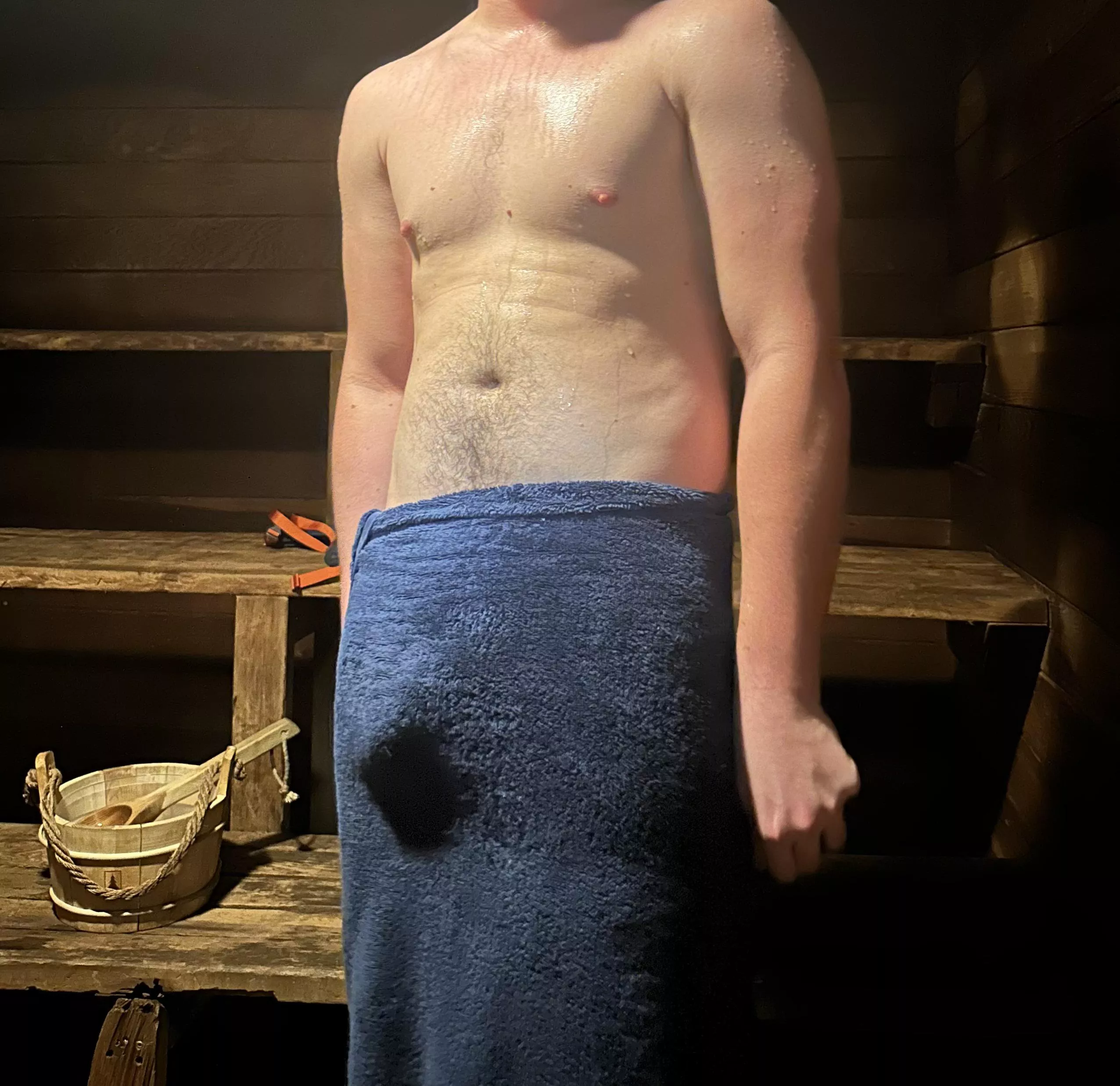 Bulging in the sauna