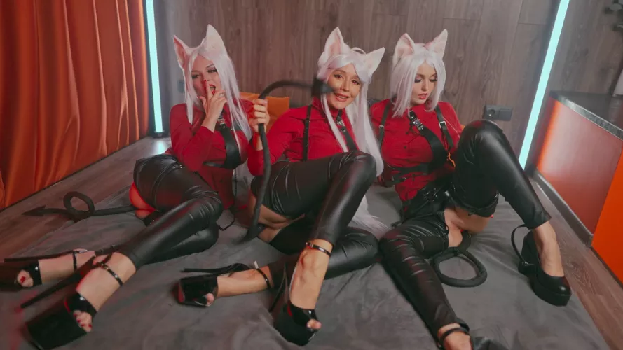 Cerberus from Helltaker by Sonya Vibe, Sia Siberia and Alice Bong