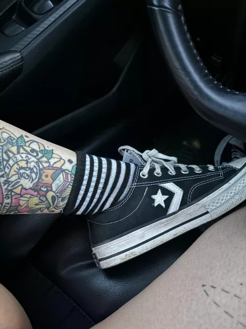 Chucks, stripes and ink