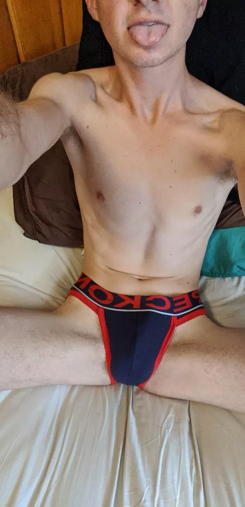 Do you like my jock strap 😏 I love the fit 
