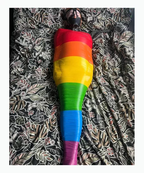 Figst pride wrap! Let's do some more? 👀