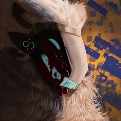 Finished YCH Commission! CW: Blood