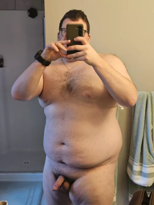 Getting in the shower with a semi