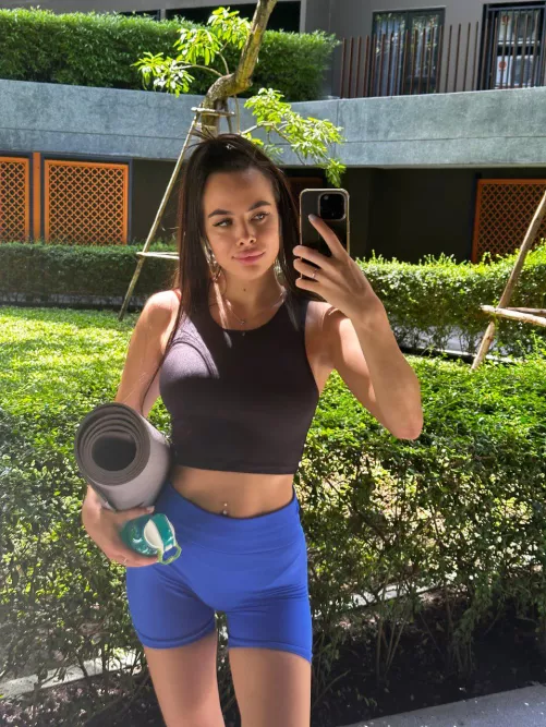 Girl fitness is always in fashion