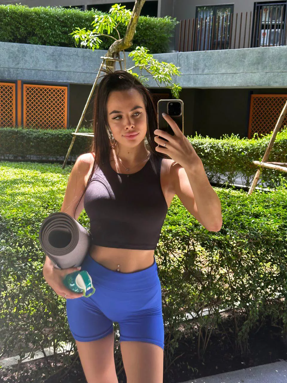 Girl fitness is always in fashion