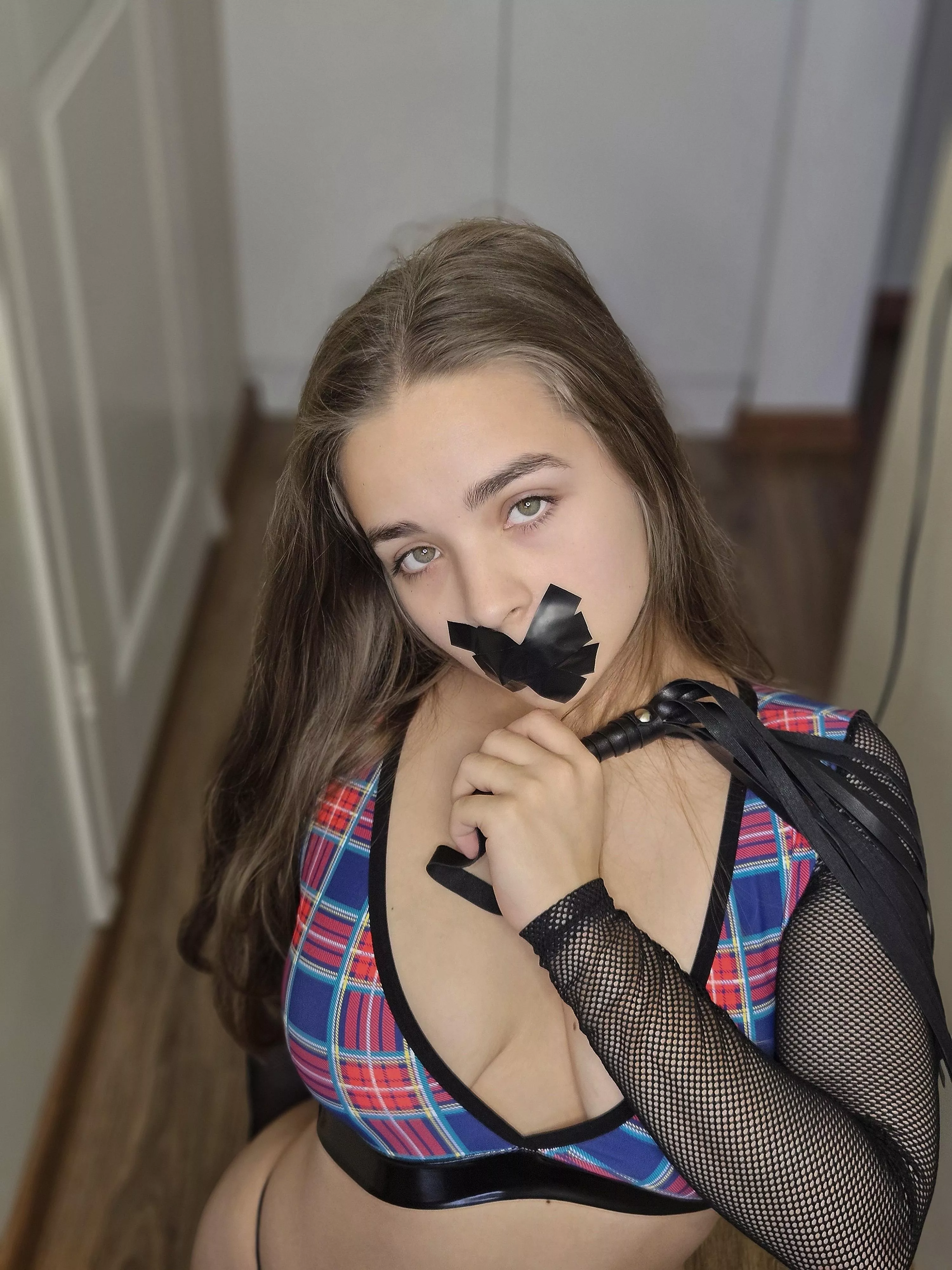 How about I put this tape on so your neighbors can't hear my voice?