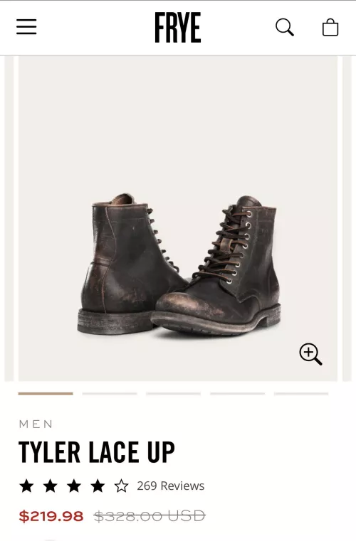 How do you guys feel about pre-aged boots?