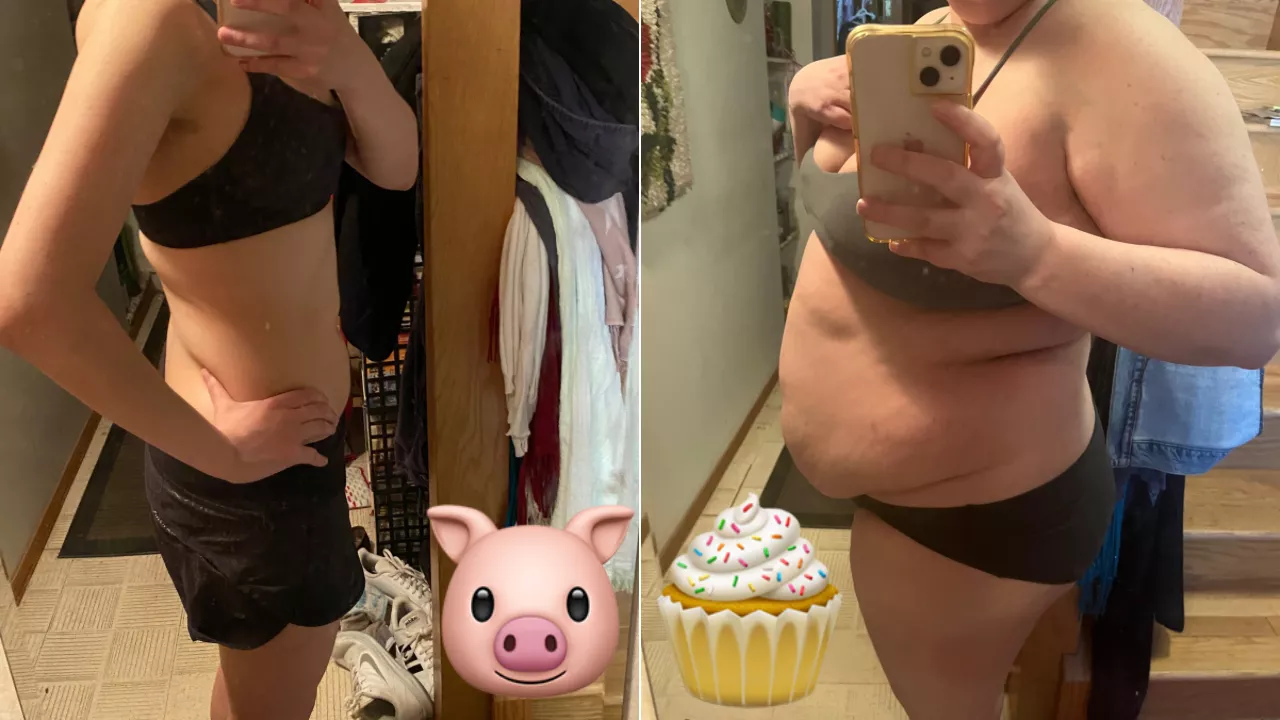 I became such a piggy 🐷😍