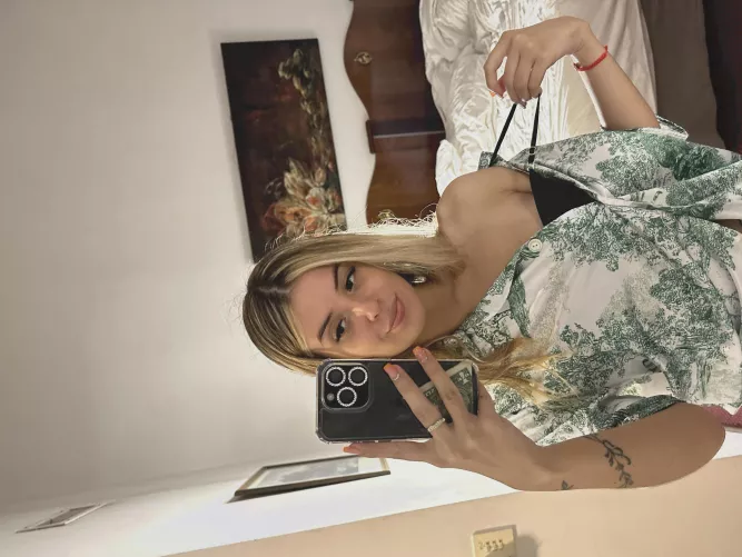 I become gushy when I show you my titties.