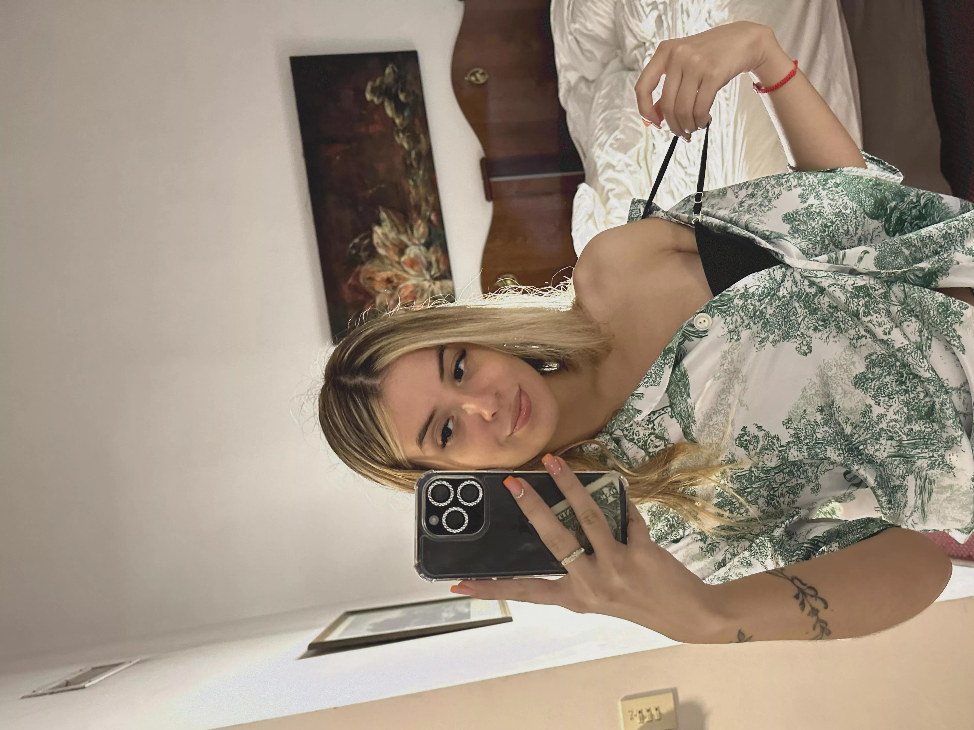 I become gushy when I show you my titties.