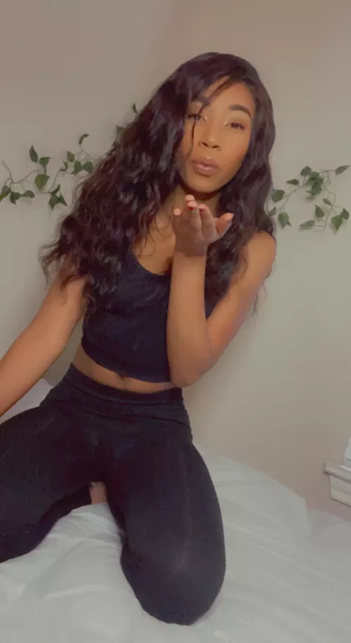 I don't just blow bubbles and kisses