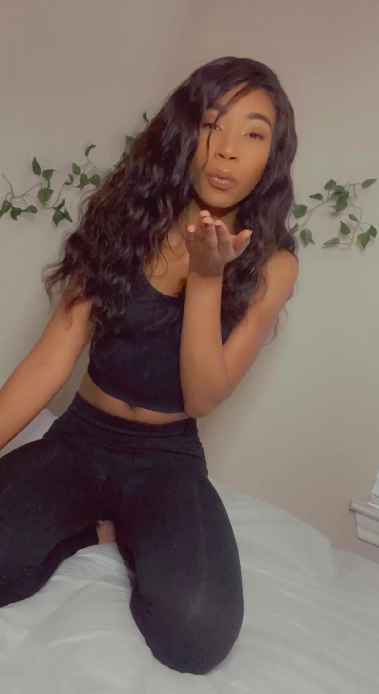 I don't just blow bubbles and kisses