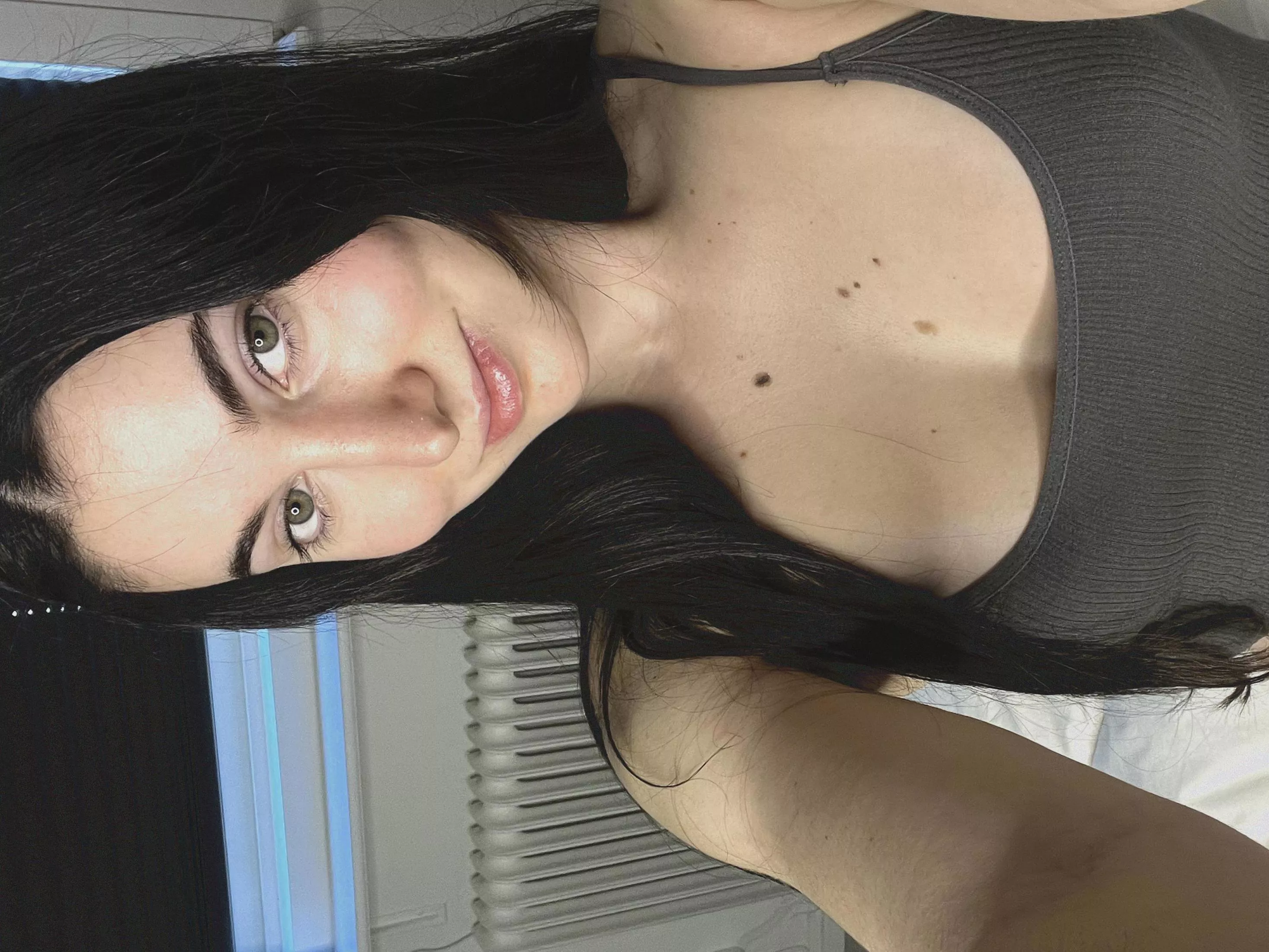  I enjoy stripping off. 