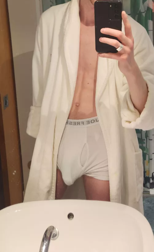 I hope you like how i look in white