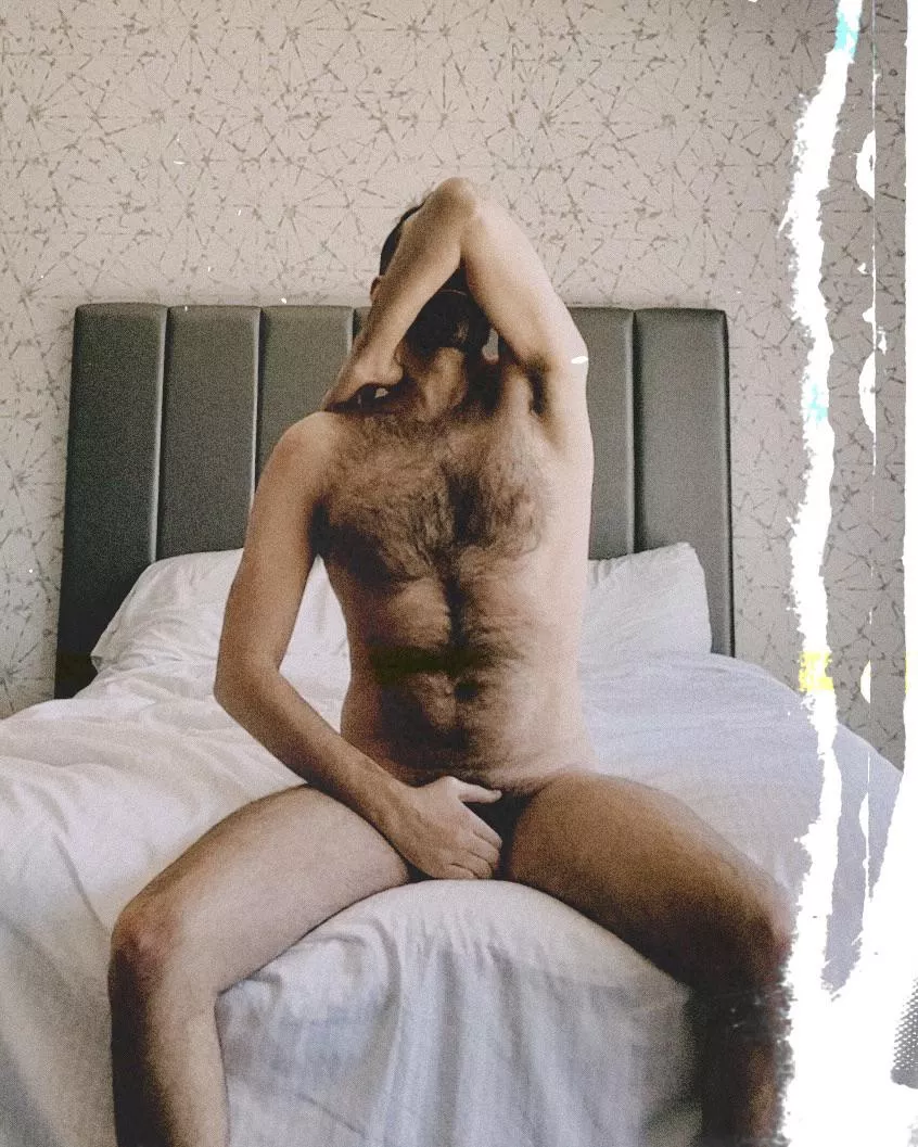 I like being photographed in hotels, where I feel free, playful and relaxed—a perfect recipe for great art.