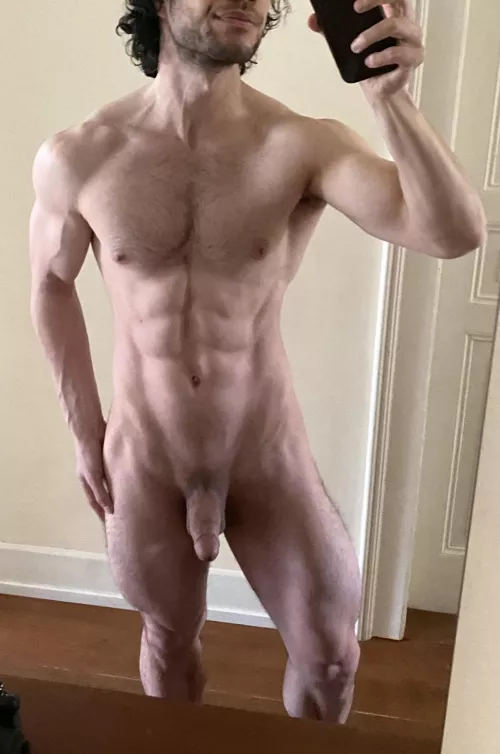I now have the body to be more confident while naked [M]