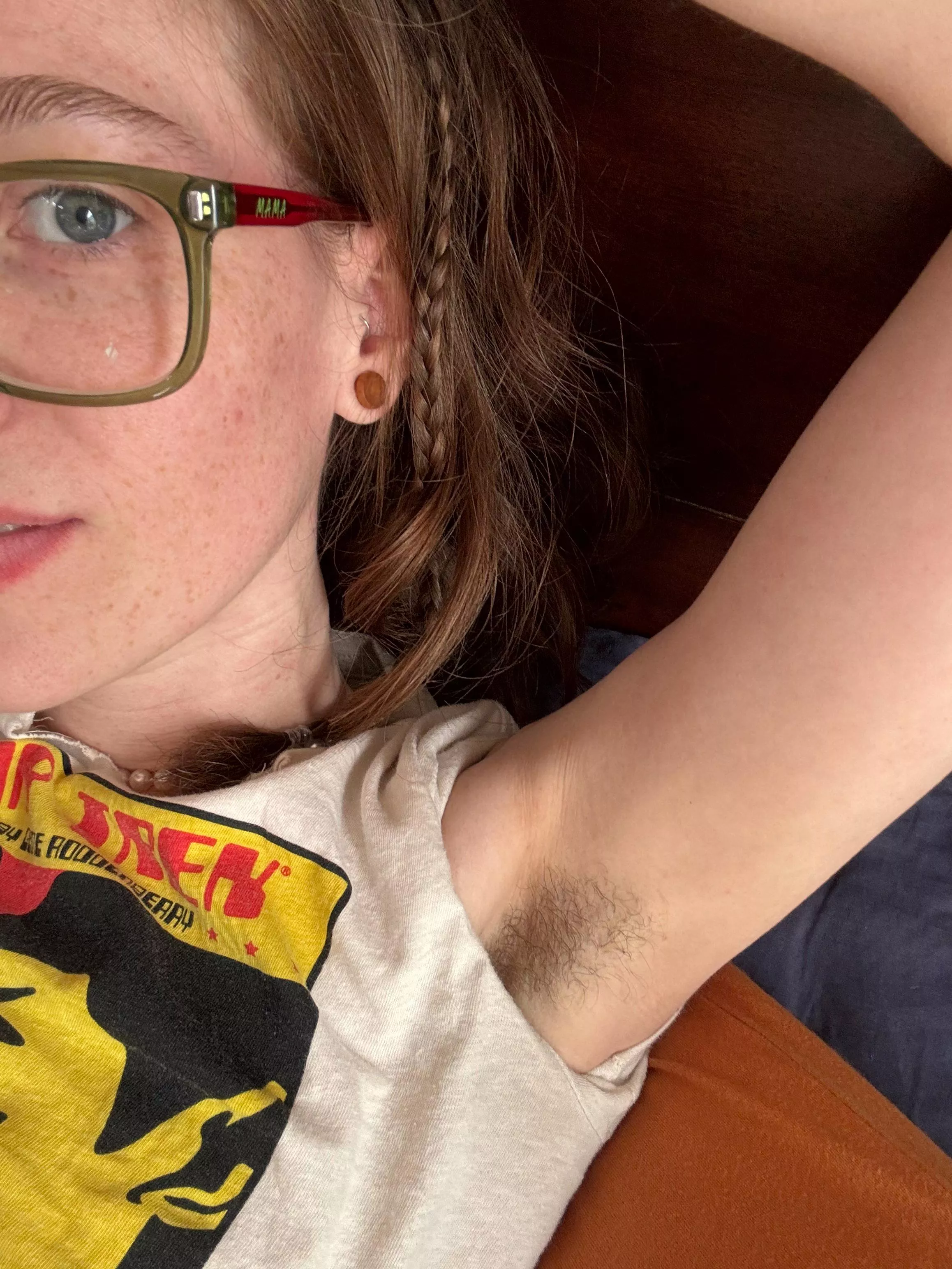 i’m only getting hairier 😏