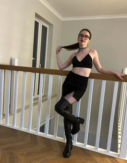 I'm ready to be punished for skipping school daddy