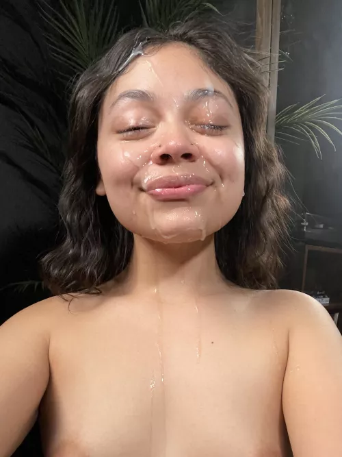 Left me looking like a glazed donut