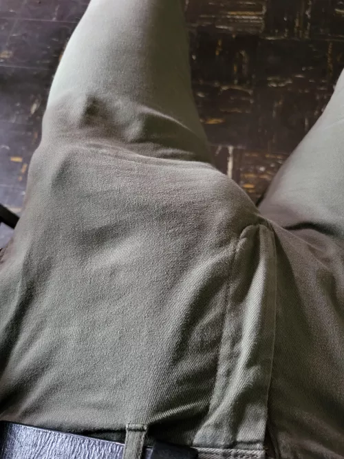 Maybe I should have worn underwear today 