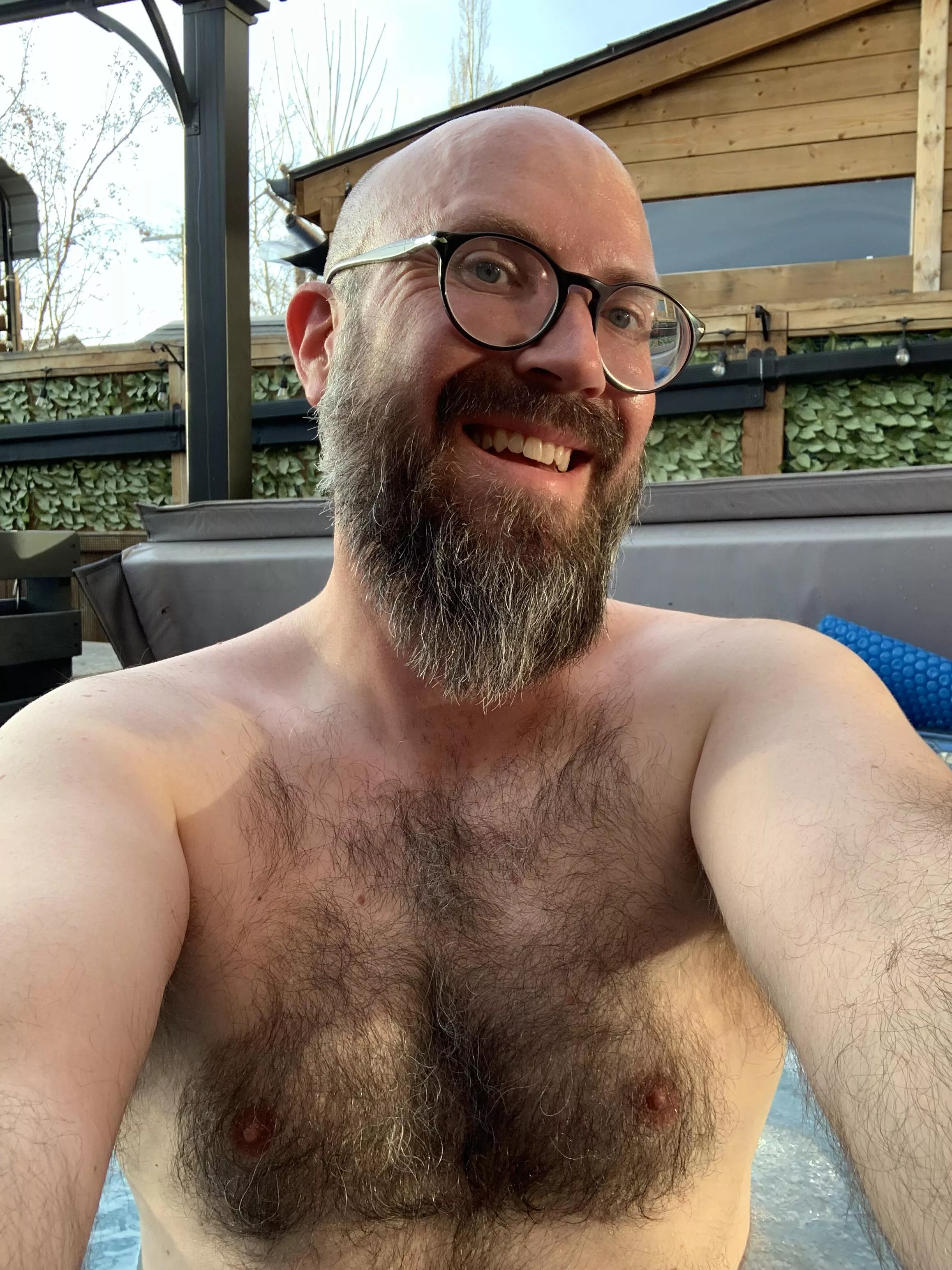 My hairy chest!
