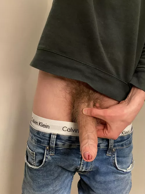 my uncut dick