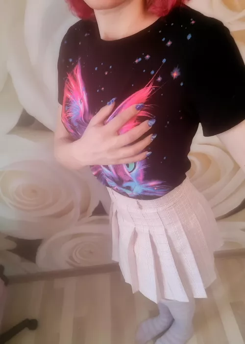 New skirt 👉👈 I think it looks good