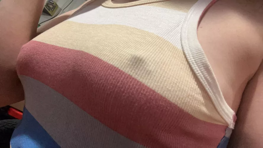 No bra needed tonight