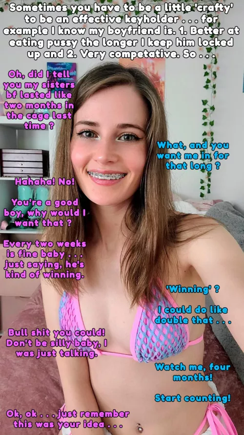 Ohh . . . She Knows You.