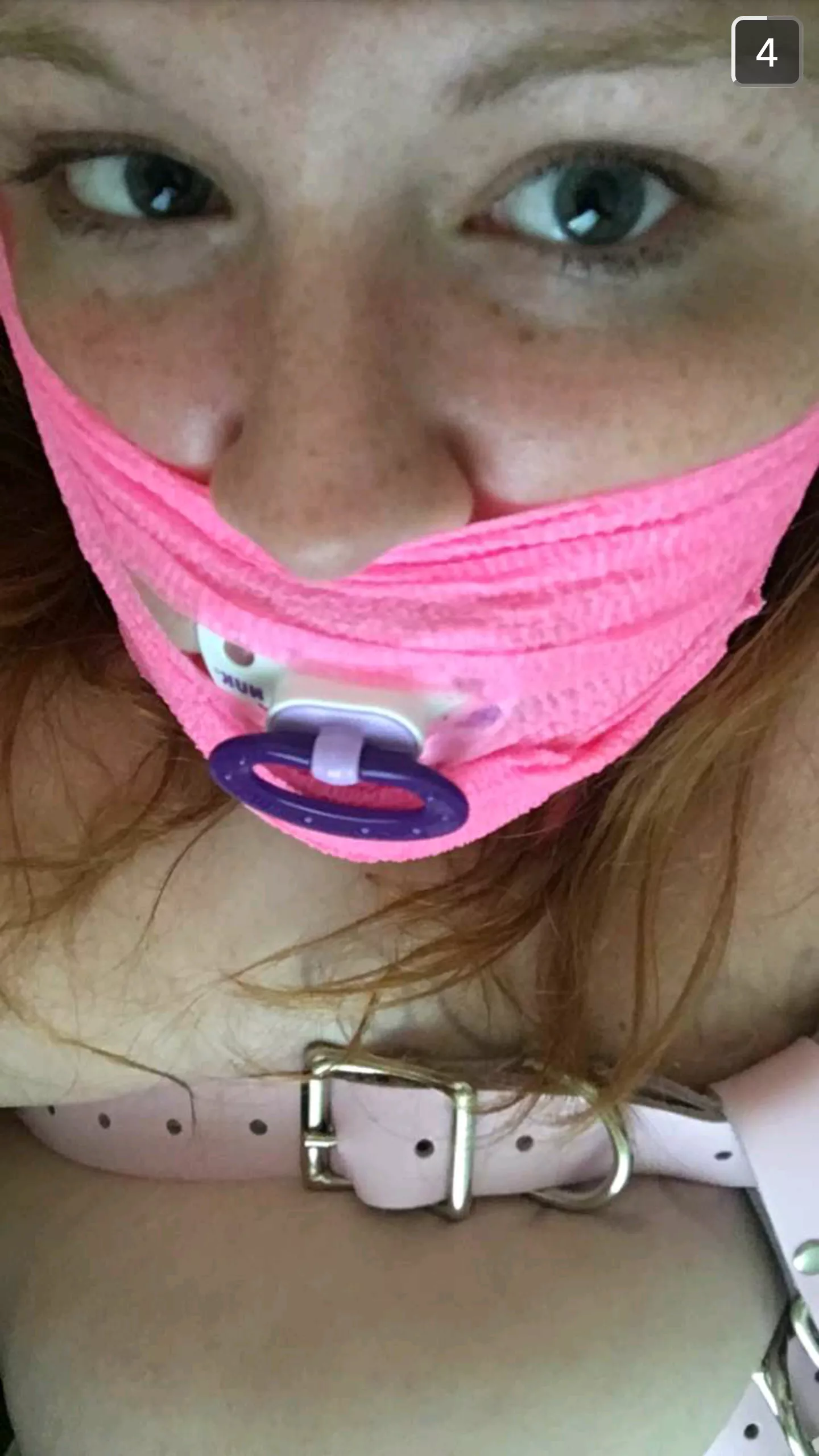 Paci gagged