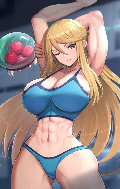Samus Stretching (Gonzarez) [Metroid]
