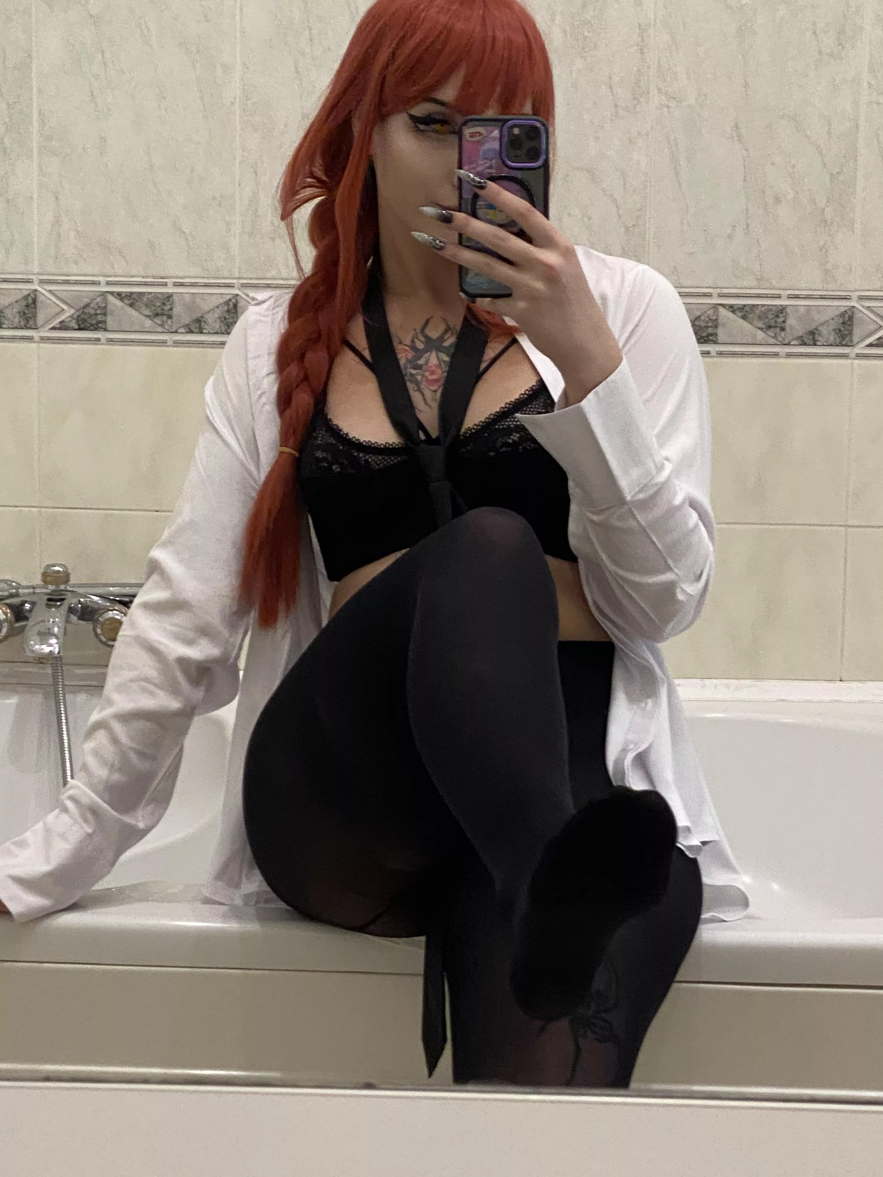 Shall I slowly peel off these pantyhose, unveiling myself just for you?