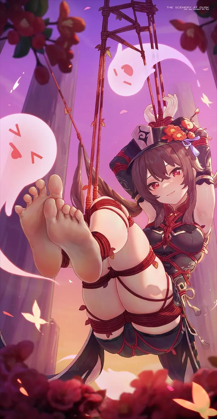 She looks a little too happy... Did she want this all along?