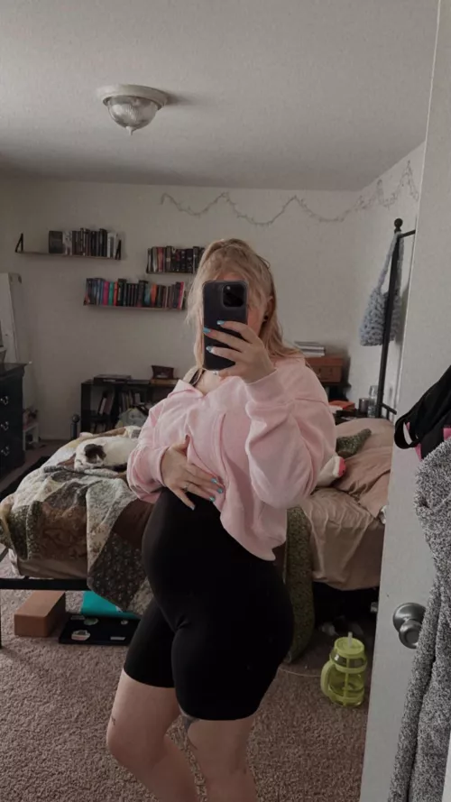 Showed off my bump for Easter 