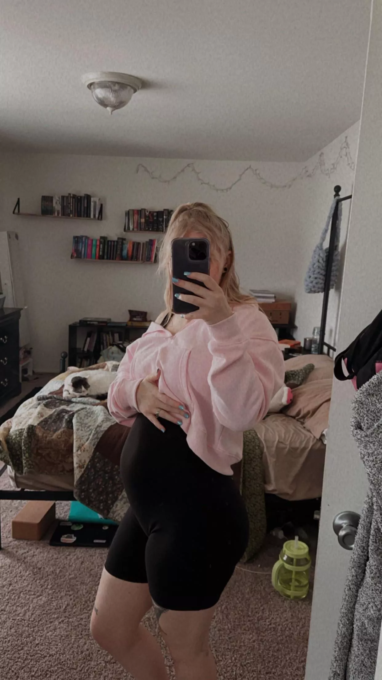 Showed off my bump for Easter 