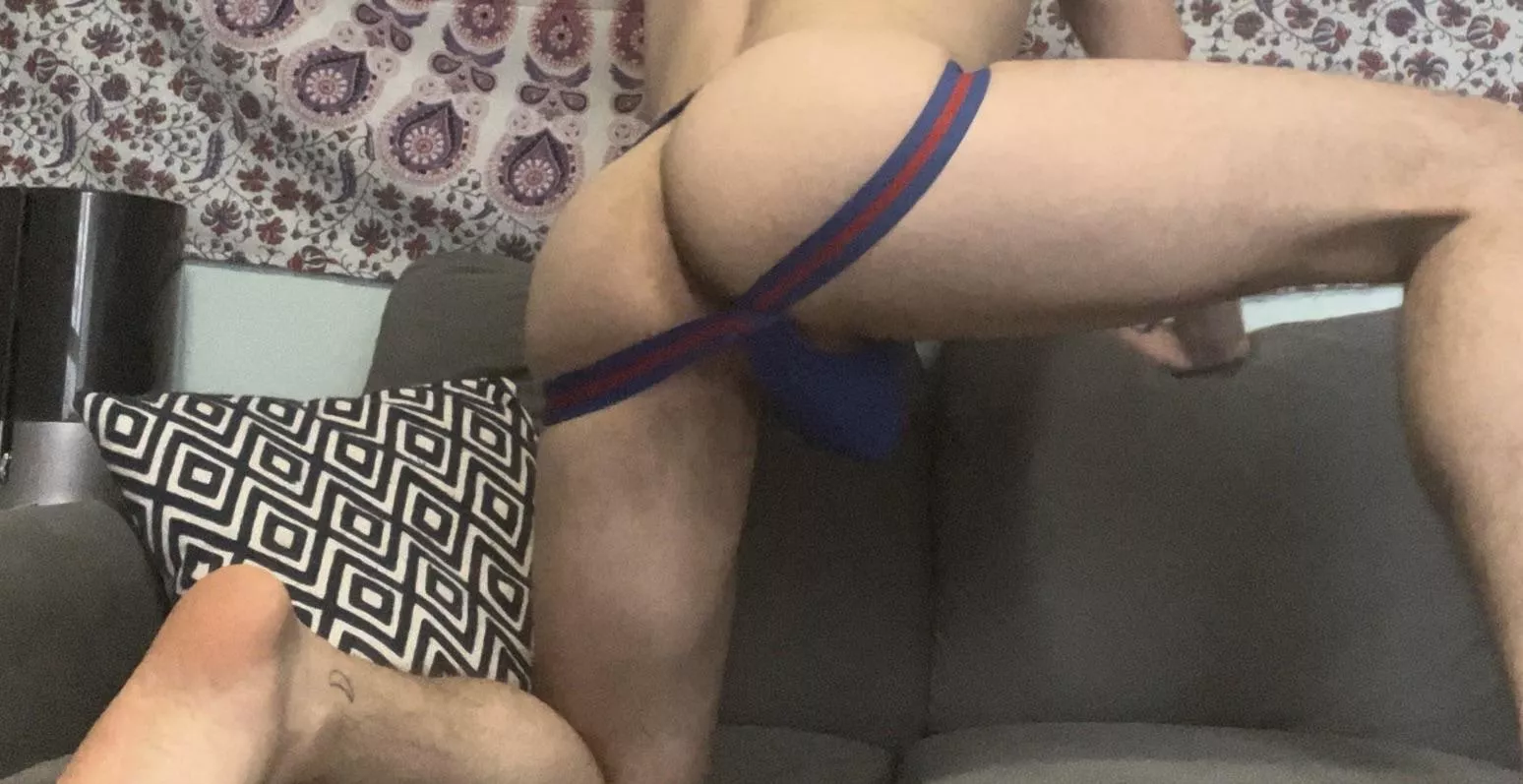 Stretching out on the couch