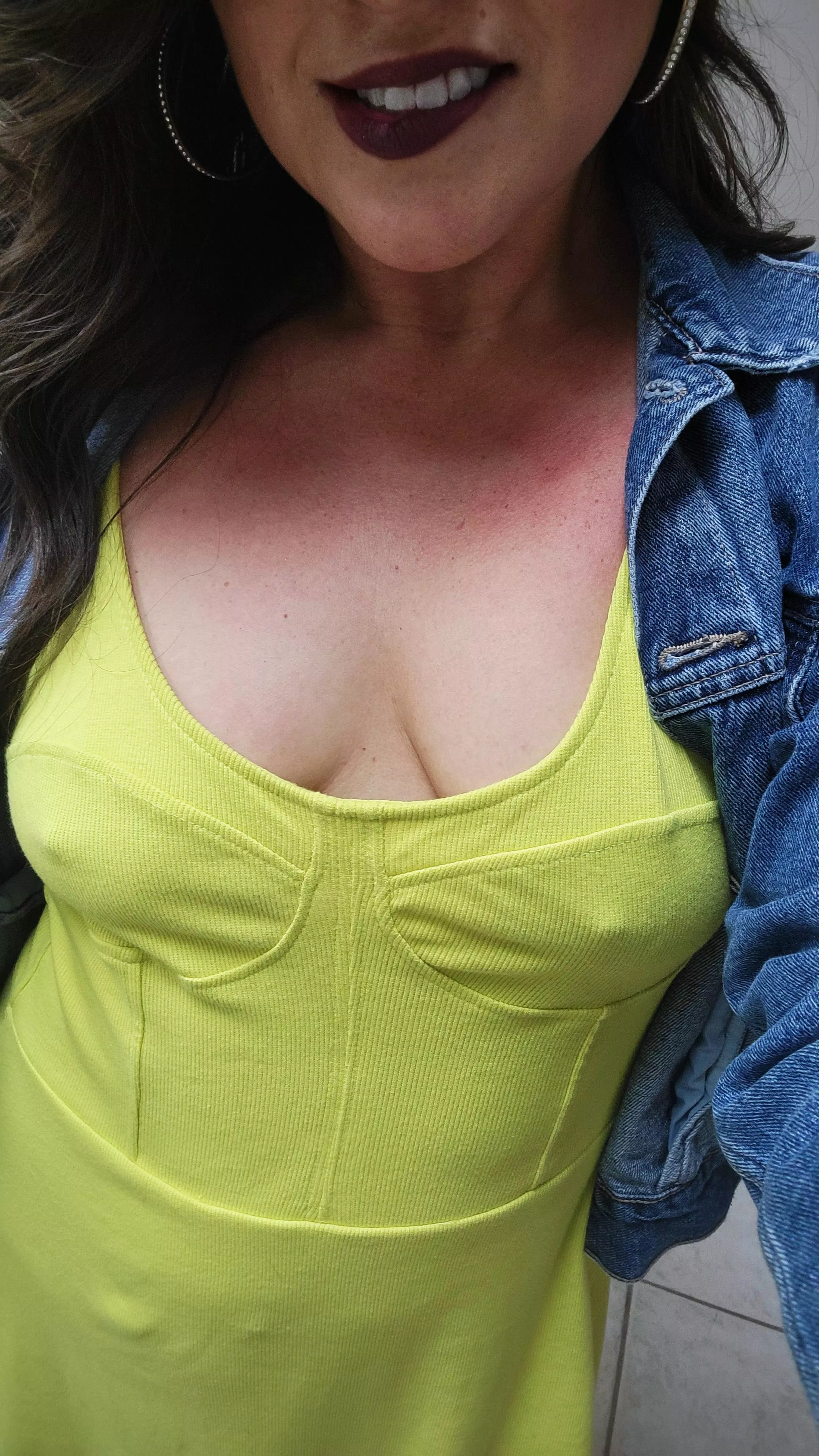 Summer dresses are best braless.