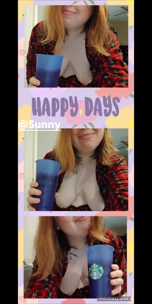 🎵Sunday Monday happy days
Tuesday Wednesday happy days
Thursday Friday happy days
Saturday what a day
Rockin' all week for you🎵