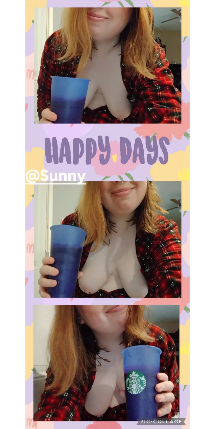 🎵Sunday Monday happy days
Tuesday Wednesday happy days
Thursday Friday happy days
Saturday what a day
Rockin' all week for you🎵