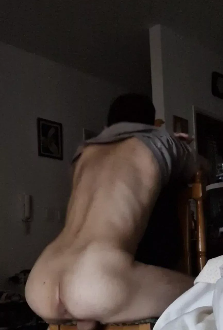 sweaty ass after a workout