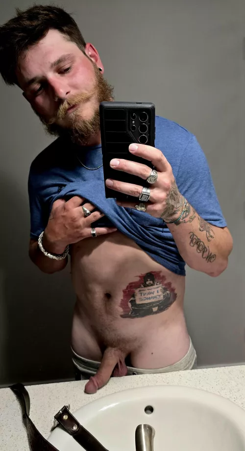 The belt is not there for decoration baby 