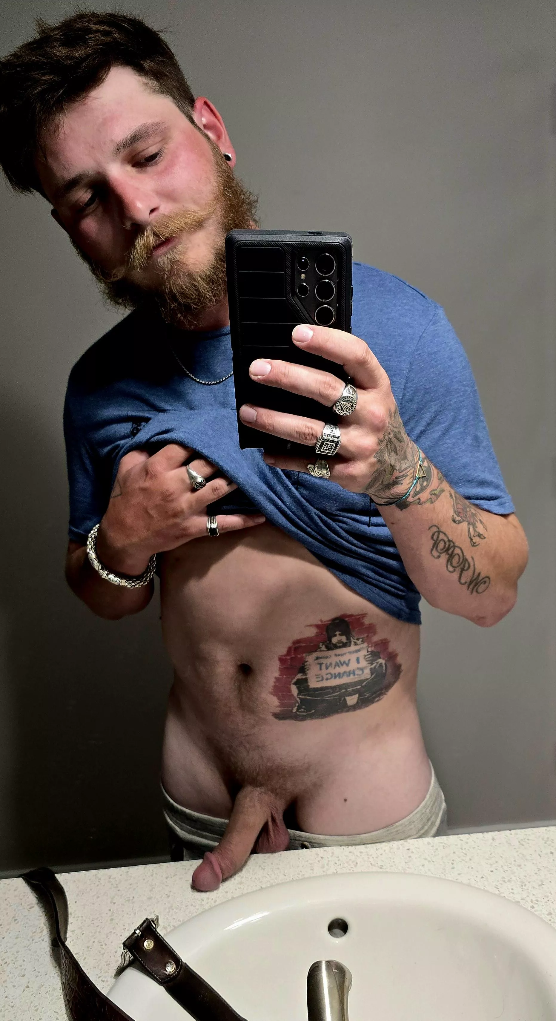 The belt is not there for decoration baby 