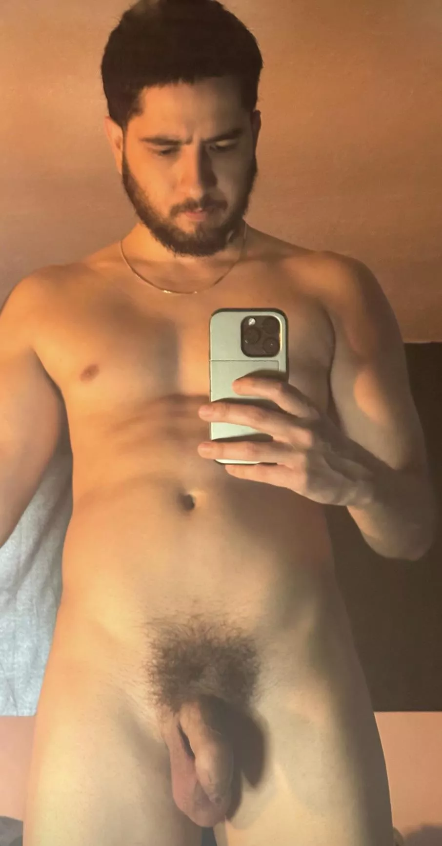 Uncut and bushy 😮‍💨