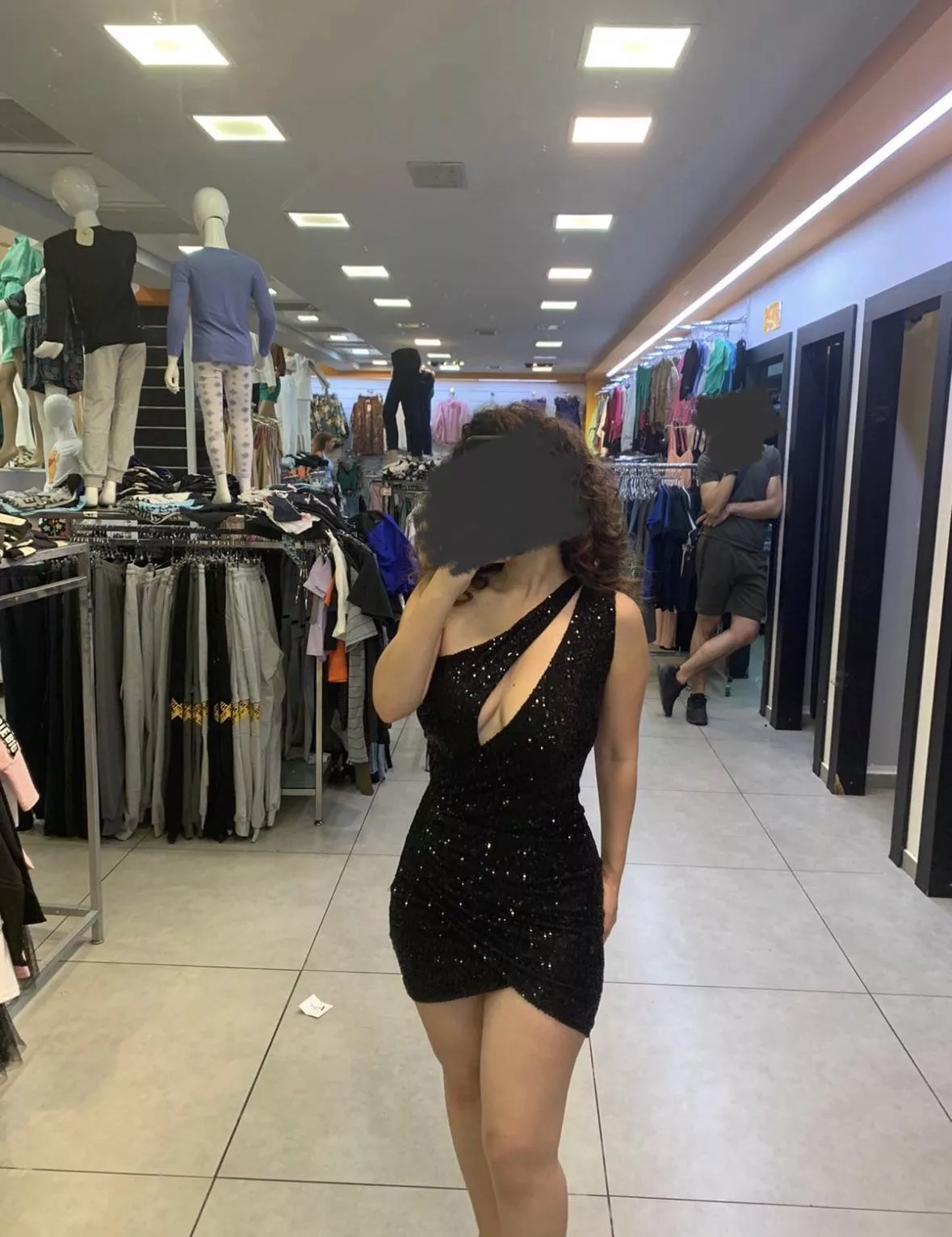 Weeding guest dress approved?, hubby in the back with hard wood