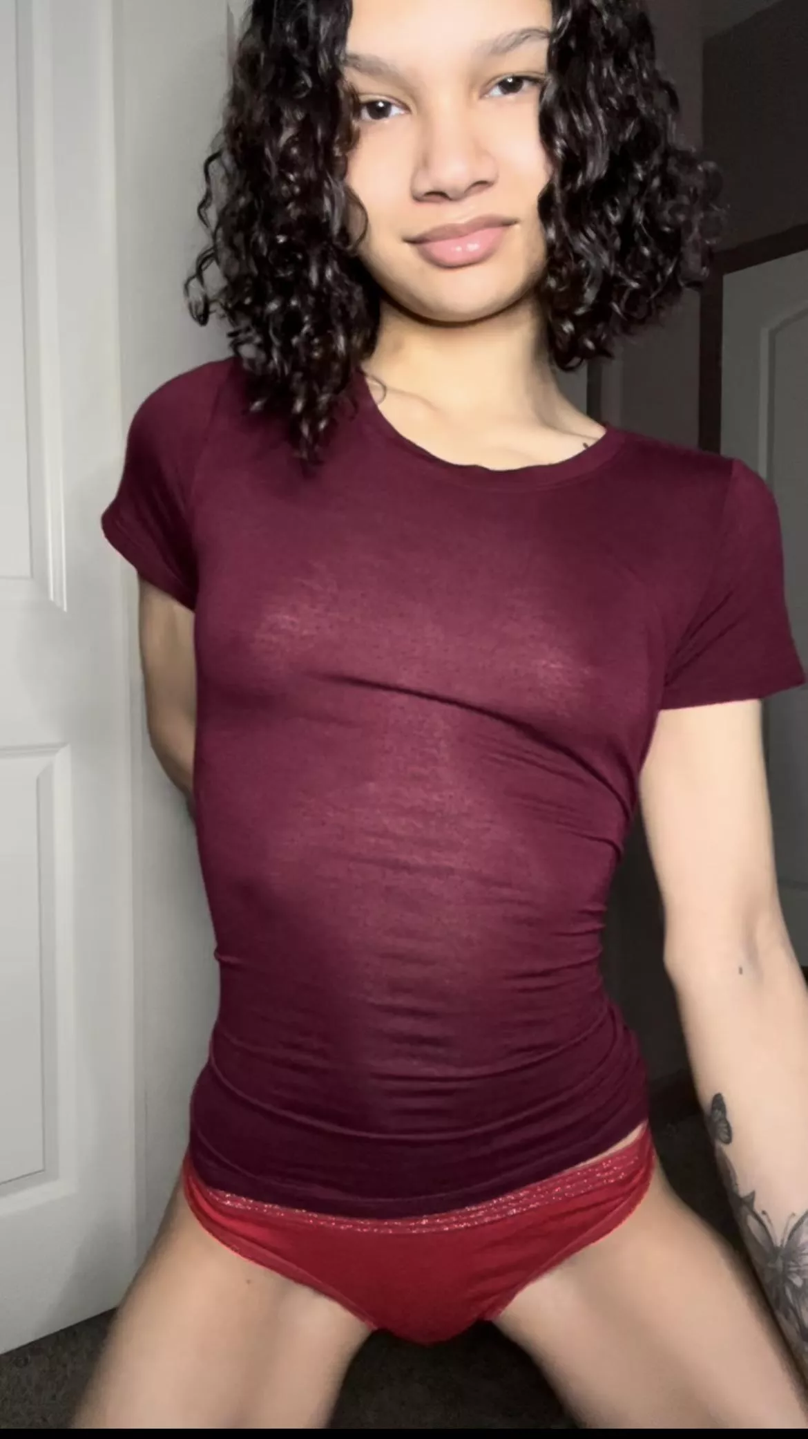 What are you taking off me first, the tops or bottoms? no wrong answers